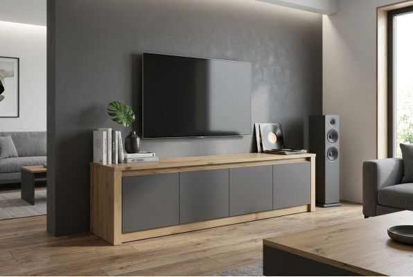 Designer rtv Anrichte Kommode Side Low Board Schrank Zimmer Regal Luxus Wohn tv