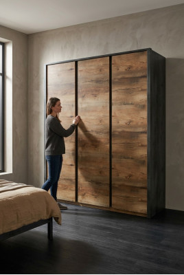 Schränke Stil Möbel Schlafzimmer Landhaus Schrank Kleiderschrank Wohnzimmer Neu