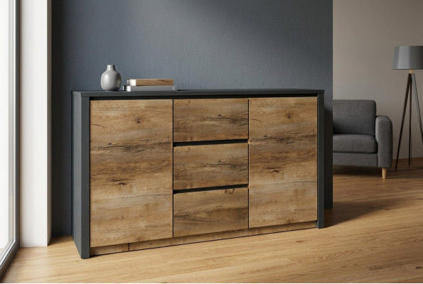 Luxus Kommoden Lowboard Anrichte Kommode Design Holz Schrank Möbel sideboard