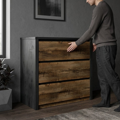 Landhaus Kommode Anrichte Side Lowboard Schrank Regal Luxus Kommoden Wohn Zimmer