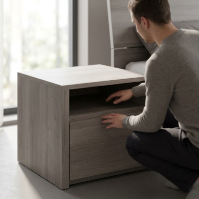 Nachttische Beistell Holz Konsolen Holz Neu Designer Nacht Tisch Konsole Luxus