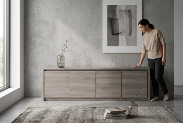 RTV Design Sideboard Fernseh Wand Hochglanz Low Board Luxus Kommode Schrank Neu