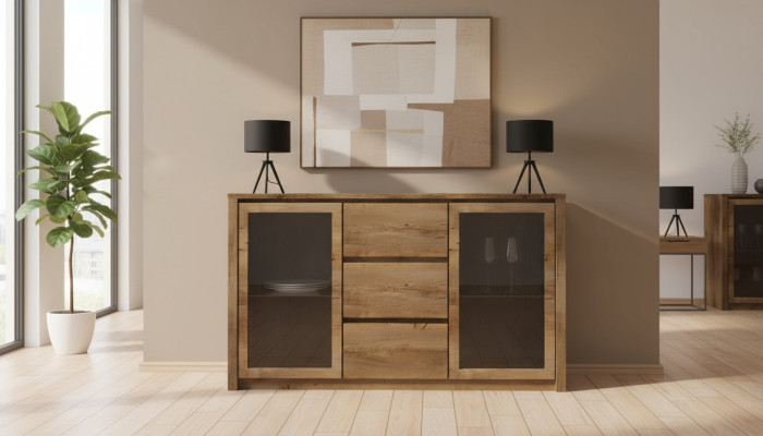 Kommoden Holz Schränke Neu Anrichte Schrank Massive Kommode Sideboard Möbel Neu