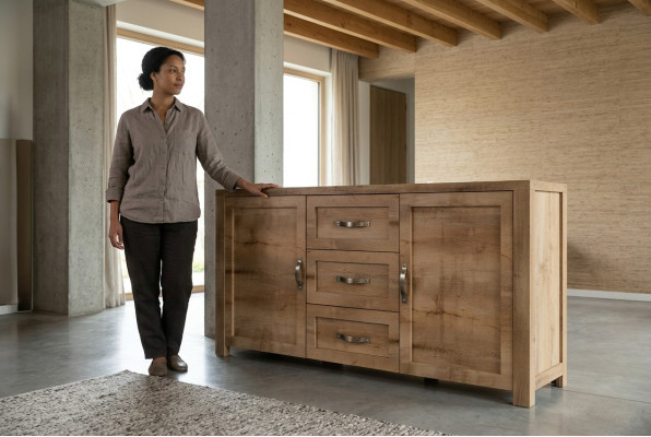 Kommode Schrank Sideboard Lowboard Kommoden Schränke Massive Möbel Holz Anrichte