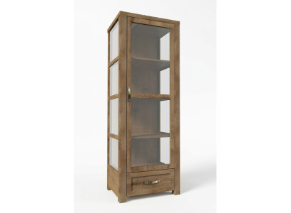 Schrank Esszimmerschrank Glas Schrank Möbel Regal Vitrine Vitrinen Holz Landhaus