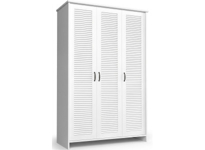 Kleiderschrank Art déco Stil Schränke Weiß Landhaus Möbel Schlafzimmer Schrank