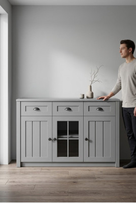 HolzKommoden Sideboard Schrank Kommoden Holz Schränke Neu Anrichte Möbel