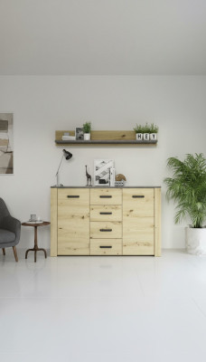 Design Kommode Möbel Sideboard Klassisch Wohnzimmer Holz Modern Luxus NEU