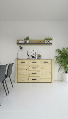 Design Kommode Möbel Sideboard Klassisch Wohnzimmer Holz Modern Luxus NEU