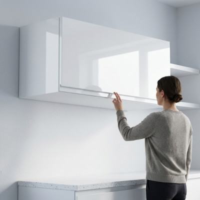 Wandhängeschrank Innenraum Küche Licht Küche Wandhängeschrank für Geschirr Neu