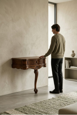Konsole Tischkonsole Nachtkonsole Konsolentisch Holztisch Wand Konsole Echtholz
