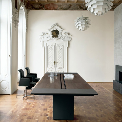 Konferenztisch Meeting Schreibtisch Büro Platz Tische Möbel Neu