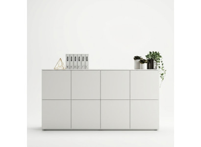 Kommode Sideboard Anrichte Highboard Kommode Weiß Schrank Wohnzimmer Holz Neu