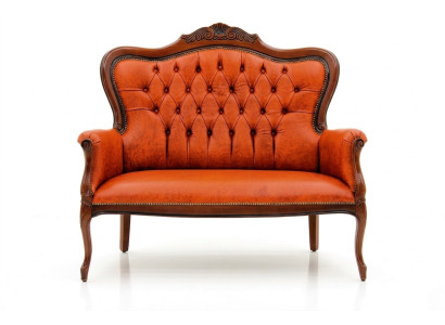 Art déco Zweisitzer Neu Sofa 2 Sitzer Design Sofas Polster Couchen Textil Relax