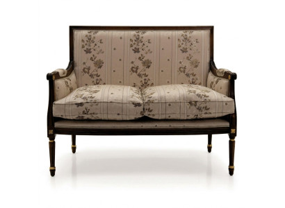 Sofa Zweisitzer Couch Klassische Neu Polster Textil Couchen Textilsofa