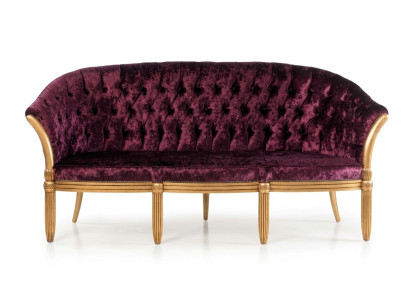 Sofa Dreisitzer Couch Klassische Neu Polster 3 Sitzer Leder Couchen