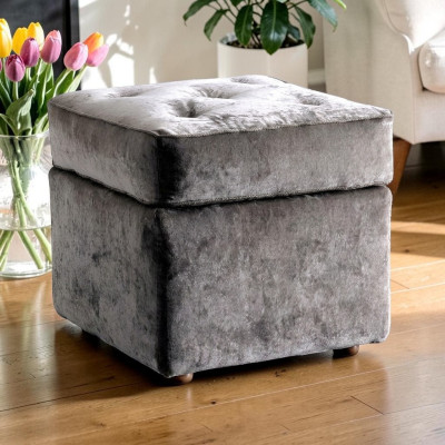Fußhocker Ottomane Möbelhocker Ottoman Hocker Sofa Pouf Polster Beistellhocker