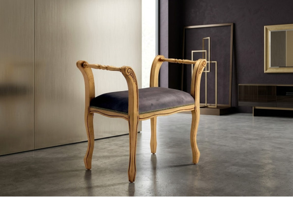 Ottomane Chaiselounge Sitzbank Samt Stoff 70x39 Hocker Fußhocker Beistellhocker