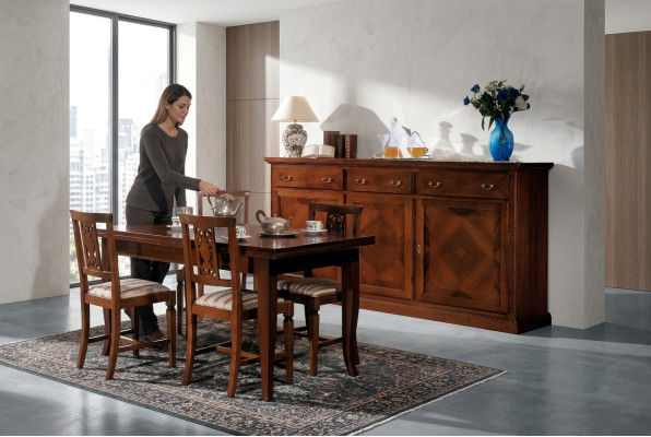 Buffetschrank Anrichte Neu Sideboard Anrichte Schublade Vitrine Wohnzimmer Holz