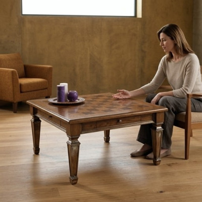 Designer Tisch Wohnzimmertisch Tische Couchtisch Holz Beistelltisch Kaffeetisch
