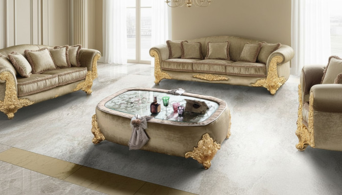 Wohnzimmer Tische Barock Holz Couchtische Kaffee Klassischer Couchtisch Tisch