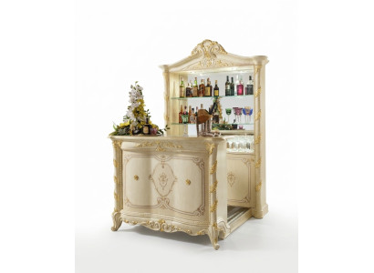 Bartisch Stehtisch Theke Tresen Bar Hausbar Antik Stil Barock Bartheke Bartresen