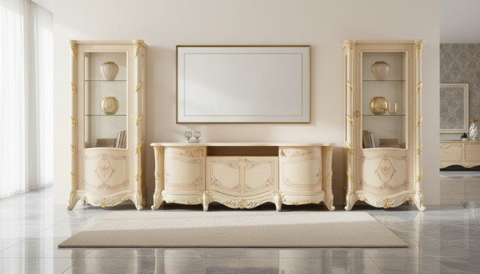 Möbel Italienische Sideboard Regale Neu Fernseh Regal tv Stand rtv Massiv Holz
