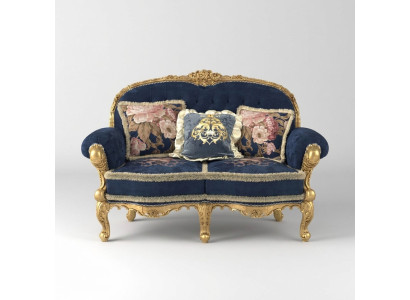 Chesterfield Sofa 2 Sitzer Polster Couchen Sofas Samt Stoff Zweisitzer Möbel Neu