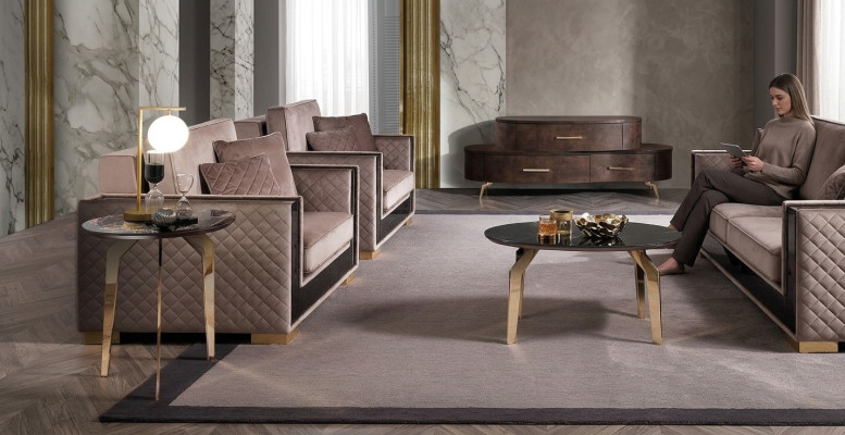 Tisch Kaffee Beistell Tische Wohnzimmer Sofa Neu Couchtisch Luxus Design Couch