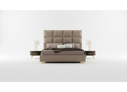 Modern Bett Luxus Betten Chesterfield Möbel Barock Hotel Textil Schlafzimmer