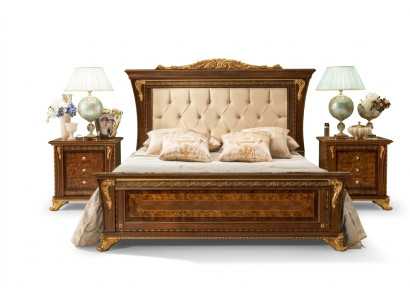 Bett Design 2x Nachttische 3tlg.Schlafzimmer Set Möbel Klassisch Betten