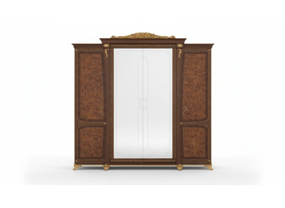 Schrank MobilPiu Luxury Massivholz Schränke Kleiderschrank Schlafzimmer Neu