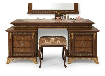 Frisierkommode Frisiertisch Barock Antik Stil Schminktisch Tische Konsolen Tisch