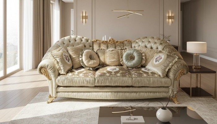 Sofa Couch Polster Lounge Club Couchen Sofas Design Dreisitzer Möbel 3 Sitzer