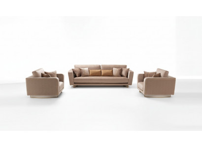 Sofagarnitur 3+1+1 Sitzer Set Design Sofa Polster Couchen Couch Klassisch 3 tlg.