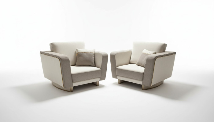 Möbel Einrichtung Einsitzer Relax Club Lehn Luxus Sessel Design Stuhl Hotel Neu