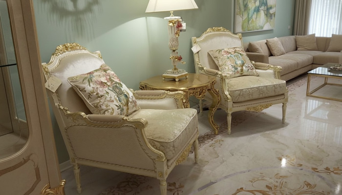 Einsitzer Thron Einsitzer Italienische Stil Designer Möbel Relax Club Neu Sessel