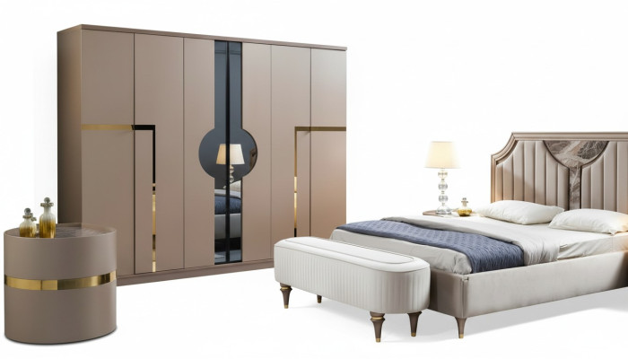 Kleiderschrank Luxus Schrank Schlafzimmer Möbel Italienische Art Holz Schränke