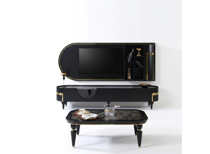 Modern tv Lowboard rtv Schrank Möbel Ständer Fernseh Media Schrank Sideboard