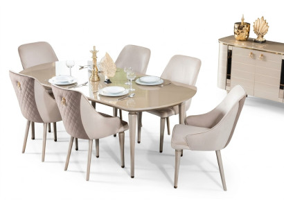 Möbel Esszimmer Tische Einrichtung Esstisch Luxus Tisch Massiv Holz Esstische
