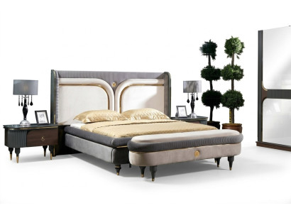 Luxus Bettgestell Betten Doppel Bettrahmen Design Möbel Bett Ehe Hotel Modern
