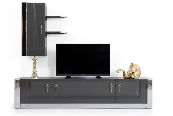 sidebaord Wohnzimmer Möbel tv Lowboard Fernseh Stand Design rtv Schrank Wohnwand