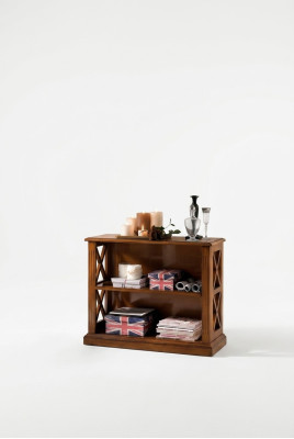 Bücher Regal braun Vitrinen Schrank Bücherschrank Vitrine Bücherregal Regale Neu