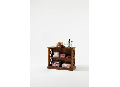 Bücher Regal braun Vitrinen Schrank Bücherschrank Vitrine Bücherregal Regale Neu