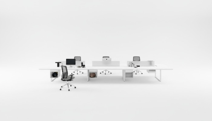 Computertisch Bürotisch Counter 6 Personen Laptoptisch Tische Arbeitstisch Neu
