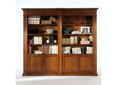 Regal Echtholz Aktenschrank Büro Schrank Regale Schränke Bücherschrank Massiv