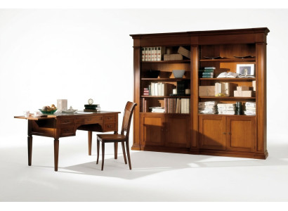Büro Möbel Einrichtung Tisch Arbeitszimmer Bücherregal 2tlg. Set Italien