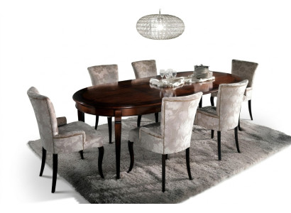 Luxus Esstisch Italienische Design Möbel Einrichtung Tische Massivholz Tisch Neu
