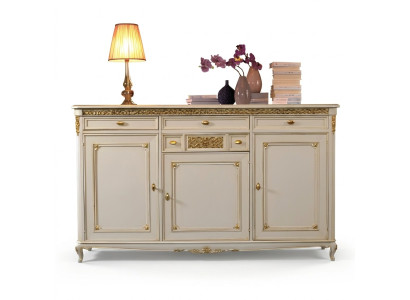 Kommode Anrichte Sideboard Sideboards Massiv Holz Schrank Möbel Kommoden Weiß