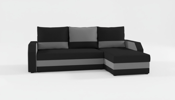 Stoff L-Form Couch Wohnlandschaft Ecksofa Garnitur Modern Design Sofa Couchen